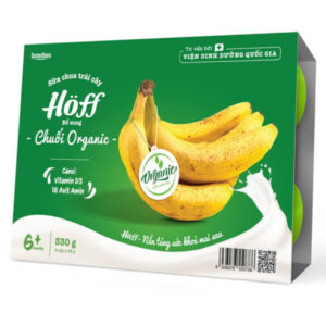 Sữa chua Hoff Organic vị chuối