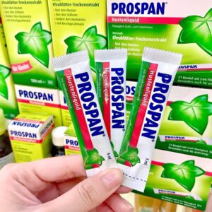 Siro ho Prospan Đức dạng gói ( 21 gói) cho bé từ 6 tuổi