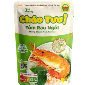 Cháo tươi tôm rau ngót Cây Thị