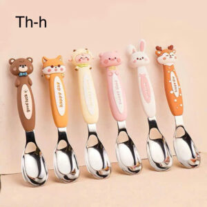 Thìa inox cán hình thú