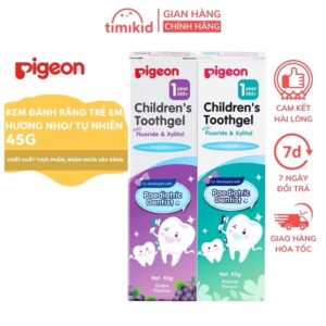 Kem đánh răng trẻ em Pigeon 45g