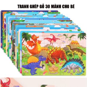 Tranh gỗ 30 mảnh