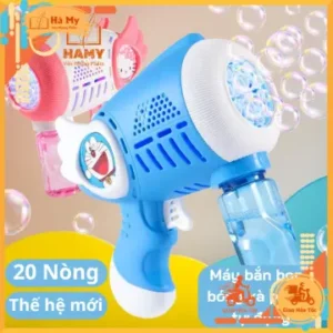 Súng bắn xà phòng xanh Doraemon