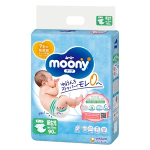 Tã dán Moony Xanh NB