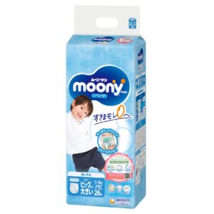 Tã quần Moony Xanh bé trai XXL