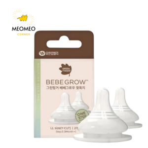 Núm ti BeBeGrow Green Finger size LL lẻ 1 núm