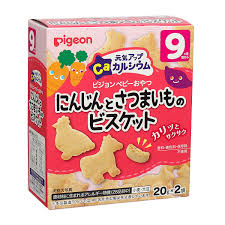 Bánh Pigeon vị khoai lang cà rốt 9M
