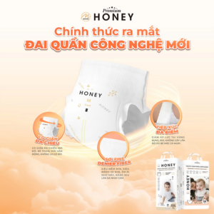 Bỉm Honey M dán