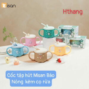 Cốc tập hút Misan báo nhiệt độ