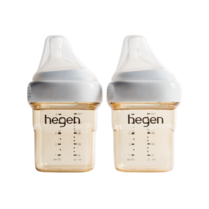 Set 2 bình Hegen 150ml trơn núm ti size S