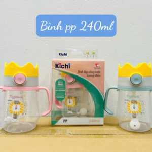 Bình tập uống Kichi chống sặc 240ML