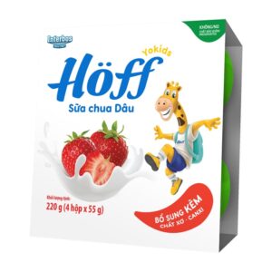 Sữa chua Hoa Quả Hoff Vị Dâu