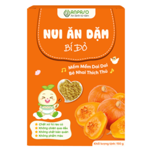 Nui ăn dặm bí đỏ Anpaso 150g