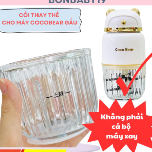 Cối + lưỡi thay thế máy xay Cocobear hình gấu