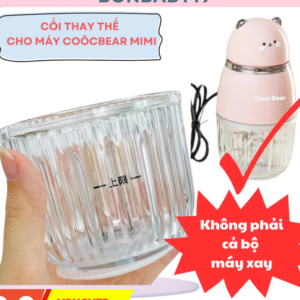 Cối + lưỡi thay thế máy xay Cocobear hình mèo mi