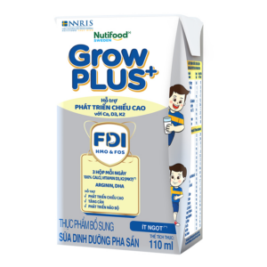 Sữa pha sẵn Grow Plus bạc 110ML