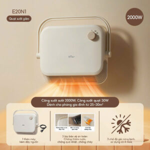 Máy sưởi, quạt sưởi gốm Bear DNQ-E20N1