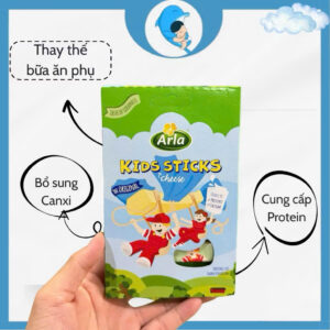 Phô mai que Arla  Cheese Kids Sticks Đan Mạch 108g