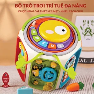 Khối đồ chơi phát nhạc 9in1