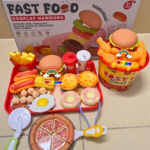 Set đồ ăn nhanh 68 chi tiết