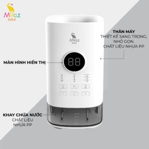 Máy Hâm Sữa Thông Minh Siêu Tốc Moaz BéBé MB-033