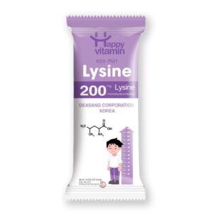 Kẹo mút Happy bổ sung Lysine