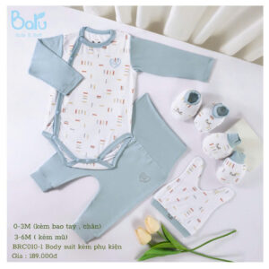 Set body suit kèm phụ kiện Balu