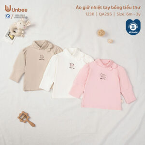 Áo giữ nhiệt tay bồng tiểu thư Unbee