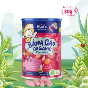 Bánh gạo Organic Kyu's các vị