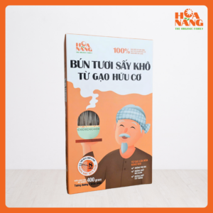 Bún tươi sấy khô từ gạo hữu cơ Hoa Nắng 400gr