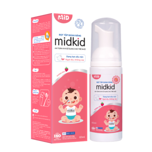 Kem đánh răng tạo bọt Midkid