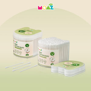 Tăm bông vệ sinh 2 đầu Moaz Eco (480 que)