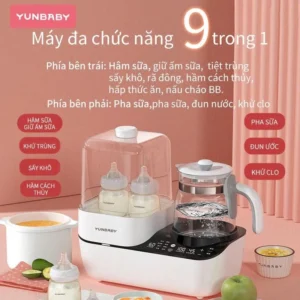 Máy Tiệt Trùng Sấy Khô Hơi Nước Yunbaby X16 9 trong 1