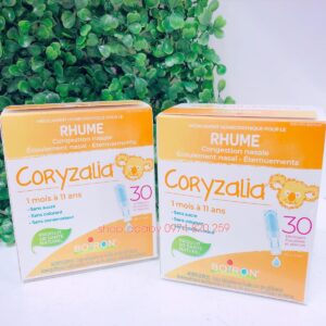 Muối uống vi lượng đồng căn Boiron Coryzalia Cold 1+ 30 ống
