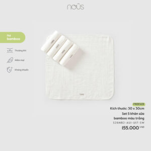 Nous - Set khăn sữa