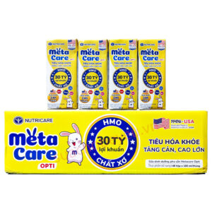 Sữa pha sẵn Meta care 1 lốc - vàng