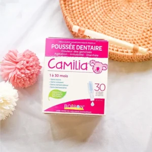 Muối uống giảm đau khi mọc răng Camilia