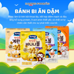 Bánh bi Ildong các vị