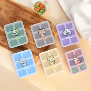 Khay silicon trữ đông Misan 6 ô