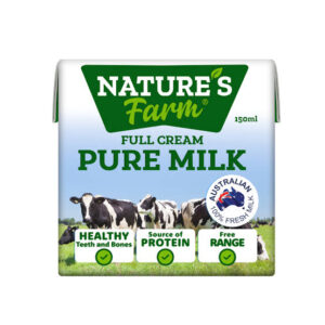 Sữa tươi Nature's Farm Full Cream Hộp 150ml (lốc 6 hộp)