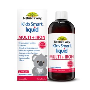 Sắt nước Nature's Way Kids Smart Multi Iron Liquid