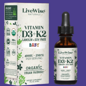 Vitamin DHA LiveWise Baby mẫu mới