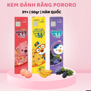 Kem đánh răng Pororo 50g mix vị
