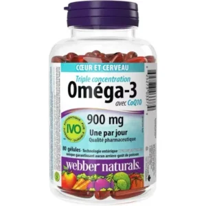 Dầu cá Webber naturals Omega 3 triple strength